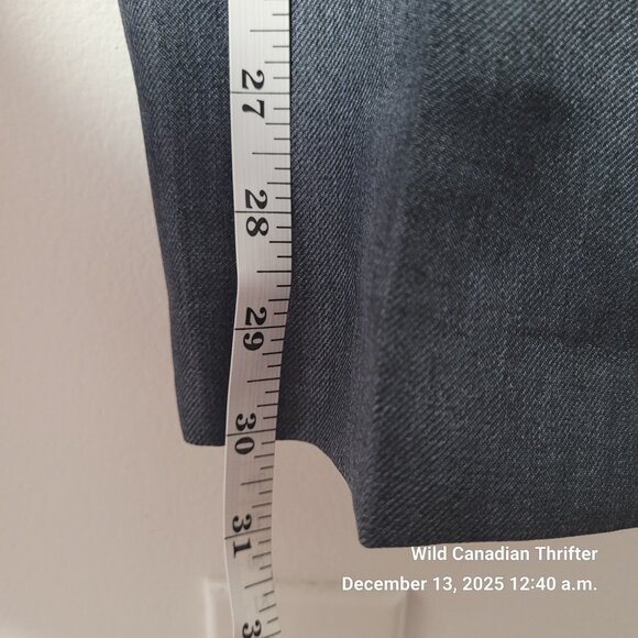 Buffalo David Bitton Navy Dress Pants 100% Polyester Flat Front - Picture 6 of 6